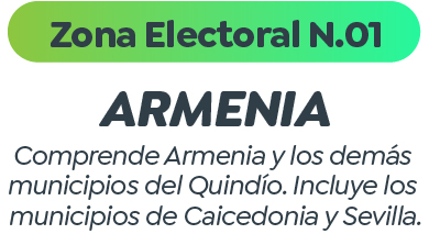 ZONA ELECTORAL N.01 ARMENIA