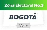 ZONA ELECTORAL No. 03 BOGOTÁ