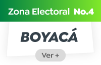 ZONA ELECTORAL No. 04 BOYACÁ