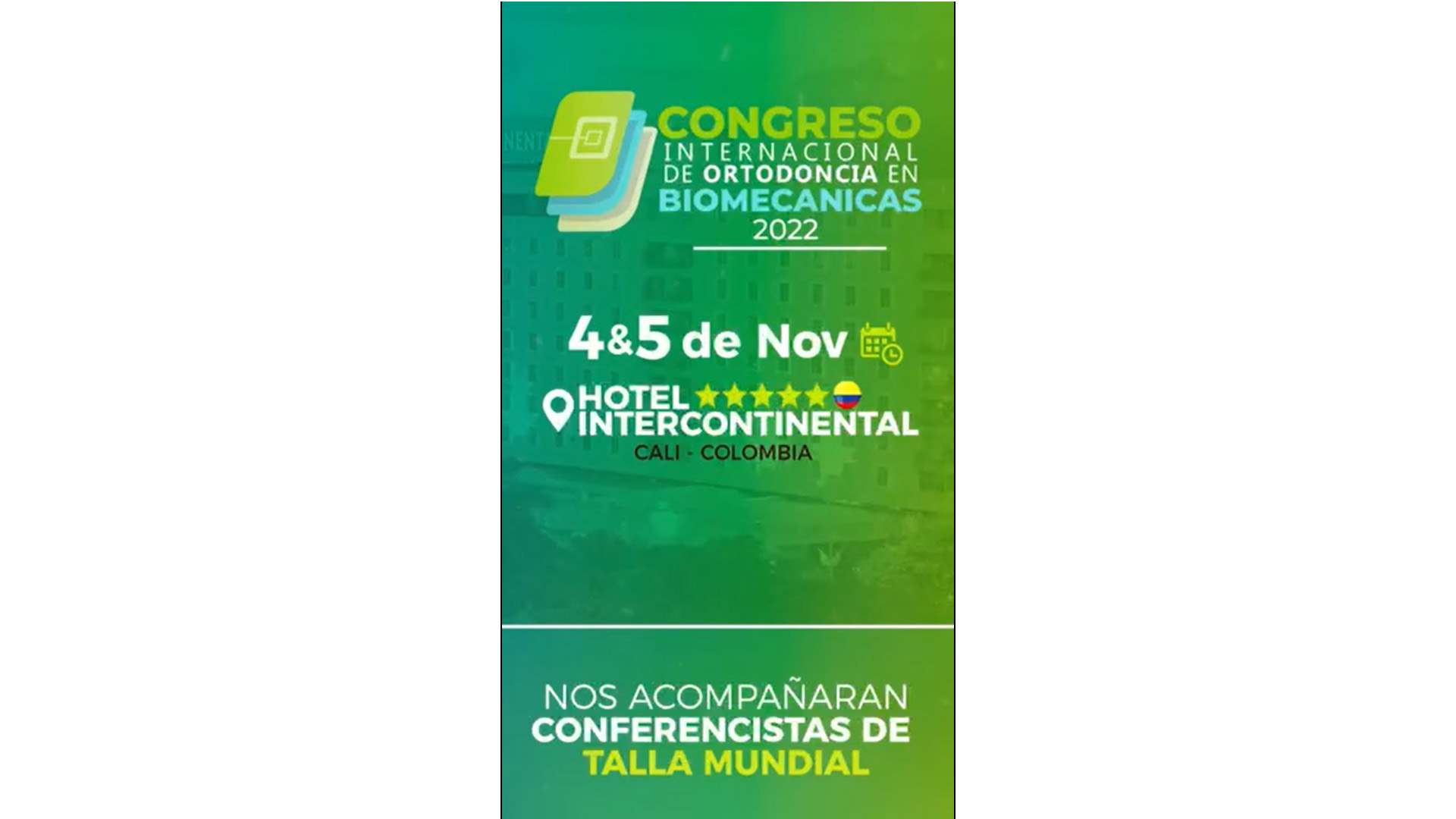Congreso Internacional de Ortodoncia en Biomecánicas
