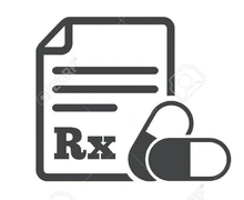 44345816-prescription-médicale-rx-signe-icône-pharmacie-ou-symbole-de-la-médecine-avec-deux-pilules-icone-plat-class