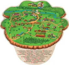 Mapa Guía Parque Los Arrieros 