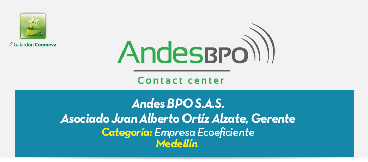 Andes BPO S.A.S. Asociado Juan Alberto Ortíz Alzate, Gerente