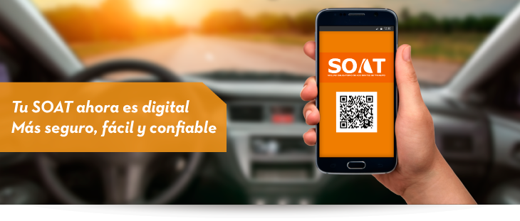 Tu SOAT ahora es digital Más seguro, fácil y confiable