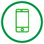 Icono de celular 