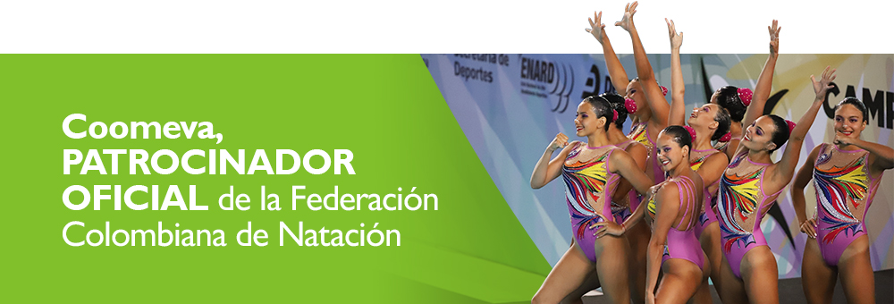 Coomeva, patrocinador oficial de la Federación Colombiana de Natación